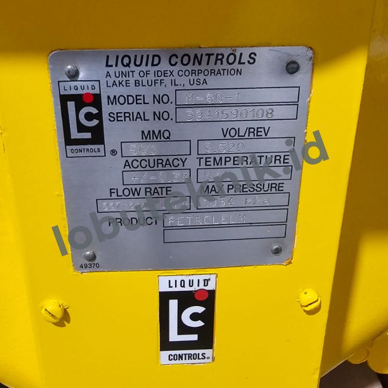 Galeri Flowmeter Liquid Controls (LC) M60 4 Inch & 6 Inch